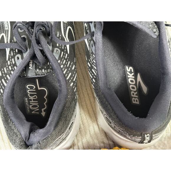 Brooks Glycerin 20 Sneakers Men Size 12.5 Shoes Running Black White Mesh Fit2Run main image 8